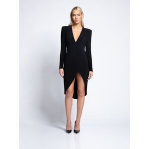 zhivago minyrr Midi dress in black US6(UK10)